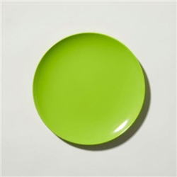 Melamine Plates Lime Green 20cm Set of 12