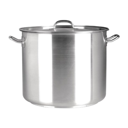 Stock Pot with Lid 10.75Ltr