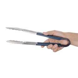 Colour Coded Serving Tongs Blue