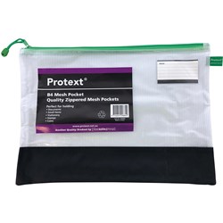 Protext Mesh Pouch B4 435x300mm With Zipper  