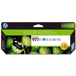 HP 971XL OfficeJet Ink Cartridge High Yield Cyan CN626AA