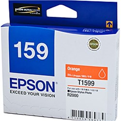 Epson T1599 UltraChrome Hi-Gloss2 Ink Cartridge Orange