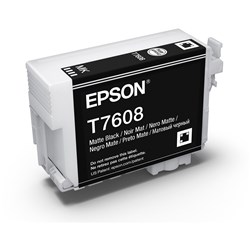 Epson T7608 UltraChrome HD Ink Cartridge Matte Black