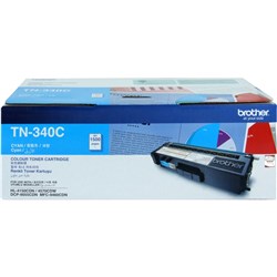 Brother TN-340C Toner Cartridge Cyan