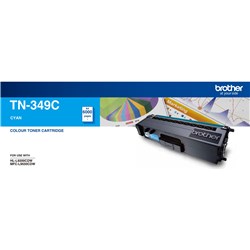 Brother TN-349C Toner Cartridge Super High Yield Cyan