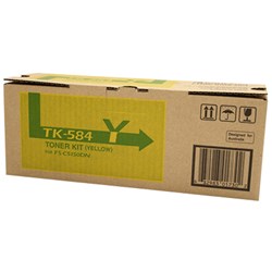 Kyocera TK-584Y Toner Cartridge Yellow