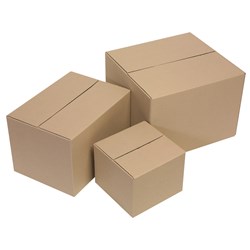 Marbig Enviro Packing Cartons Recycled 230W x 230D x 180mmH Size 1 Pack Of 10