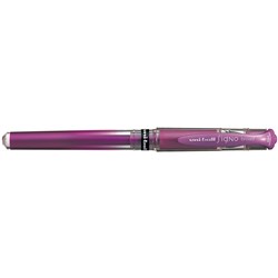 Uni-Ball UM153 Impact Signo Gel Rollerball Pen Metallic Broad 1mm Pink Pack of 12