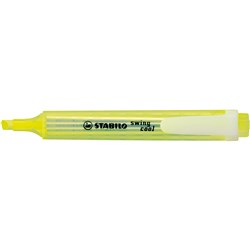 Stabilo 275/24 Swing Cool Highlighter Chisel 1-4mm Yellow Box Of 10