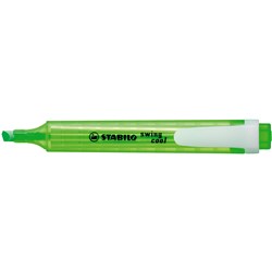 Stabilo 275/33 Swing Cool Highlighter Chisel 1-4mm Green Box Of 10