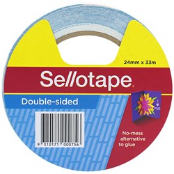 Sellotape 404 Double Sided Tape 24mmx33m  