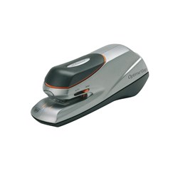 Rexel Optima Grip Electric Stapler 20 Sheet Capacity Silver And Black