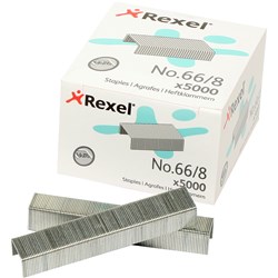 Rexel Giant Staples No.66 66/8 Box Of 5000 