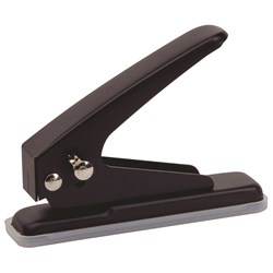 Rexel 1 Hole Punch 19 Sheet Capacity Black 