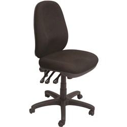 Rapidline PO500 Ergonomic  Heavy Duty Task Chair Black