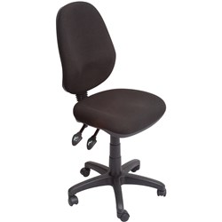 Rapidline EC070CH Operator Task Chair High Back  3 Lever Black