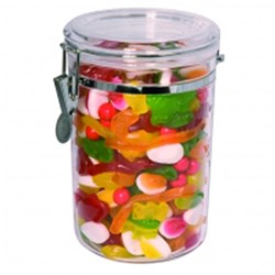 Connoisseur Acrylic Storage Canister Round 1.8 Litres 