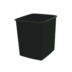 Italplast Fire Retardant Waste Bin 15 Litres Black 