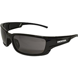 Maxisafe Denver Safety Glasses Smoke Lens Black Frame  