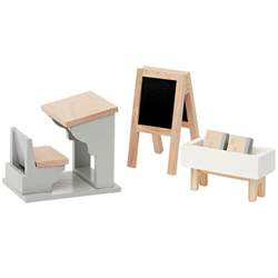 Dolls House School Furniture Set