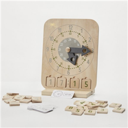 Wooden Educational Clock Set