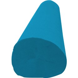 Rainbow Crepe Log 500mm x 25m Teal  