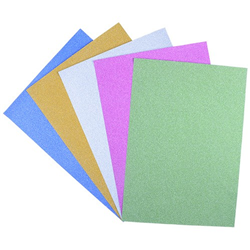 RAINBOW GLITTER PAPER Assorted Single Sided 