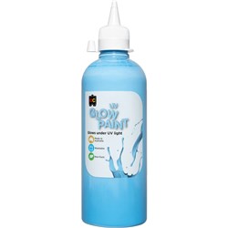 EC UV Glow Paint 500ml Blue 