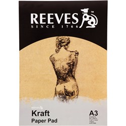 Reeves Kraft Pad A3 110gsm 50 Sheet  