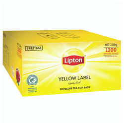 Lipton Yellow Label Tea Bags Enveloped Pack Of 1200 Ctn