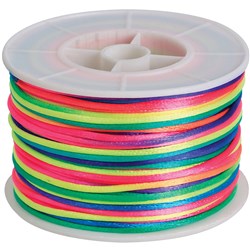 Zart Bracelet Cord  50mx2mm Rainbow  