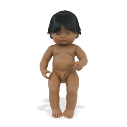 Miniland Doll Hispanic Boy 38cm