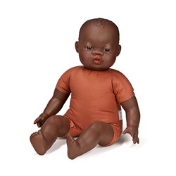 Miniland Doll Soft Bodied African 40cm