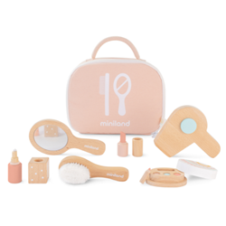 Miniland Wooden Doll Beauty Set