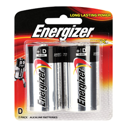 Energizer Battery D 2 Pack