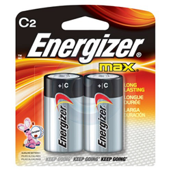 Energizer Max Battery C 2 Pack