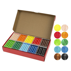 Faber-Castell Wax Crayons Jumbo Box 200