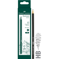 Faber-Castell Economy 1111 Graphite Pencil HB - Bx6