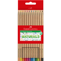 Faber-Castell Naturals Colour Pencils - Box of 12