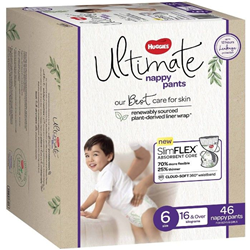 Huggies Ultimate Nappy Pants Size 6 Jumbo 46 Carton