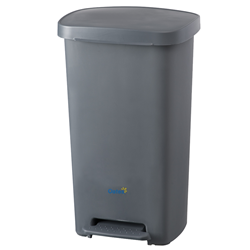 Oates Pedal Bin 50 Litre Grey BB-50PGY