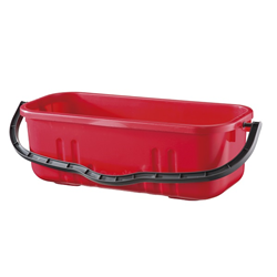 Oates DuraClean Flat Mop Win Clean Bucket Red IW-058R