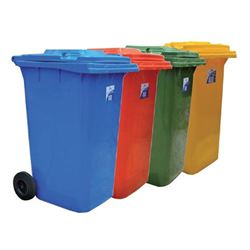 Oates Wheelie Bin 120 Litre Green  WB-120G