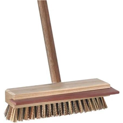 Oates Deck Scrub with Squeegee Head and Handle B-12423F