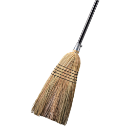 Oates Millet Broom 5 Tie Steel Handle