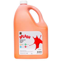 EC Classroom Splash Paint 5 Litres Tangy Orange