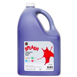 EC Classroom Splash Paint 5 Litres Purple Blast