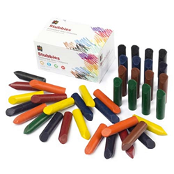 EC Stubbies Thick Crayons 40 Pieces