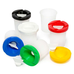 EC Safety Paint Pot With Stopper Set of 6 Colours