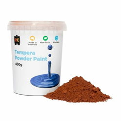 EC Tempera Powder 450gm - Brown